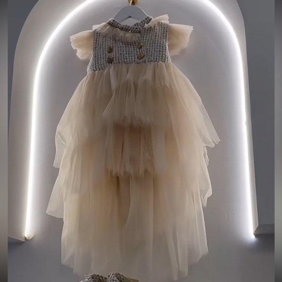 Other - Petite Maison Kids brand  
Elegant Cream Tulle Dress good condition